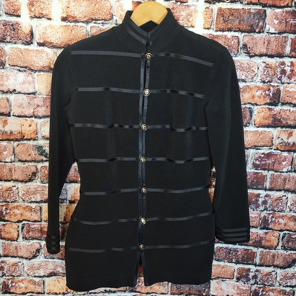 Vintage Tadashi Shoji Military Jacket